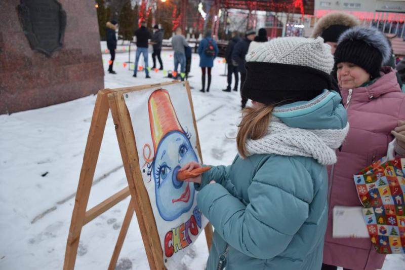 На Соборной площади города Бирюча прошли народные гуляния